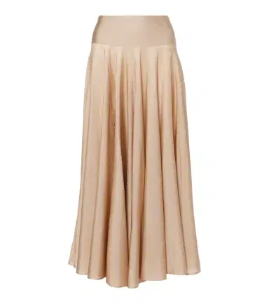 Alaïa Alaïa Pleated maxi skirt | Thumbnail 1