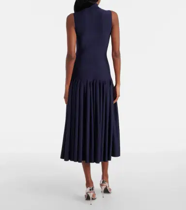 Alaïa Alaïa Godet midi dress | Thumbnail 2