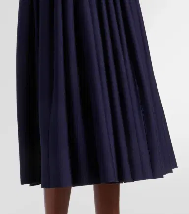 Alaïa Alaïa Godet midi dress | Thumbnail 3