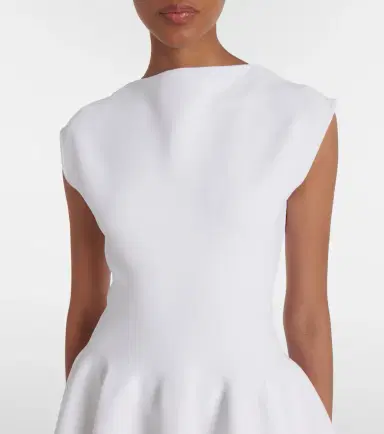 Alaïa Alaïa Pleated minidress | Thumbnail 5