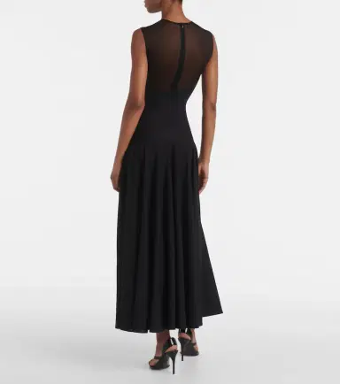 Alaïa Alaïa Paneled maxi dress | Thumbnail 3