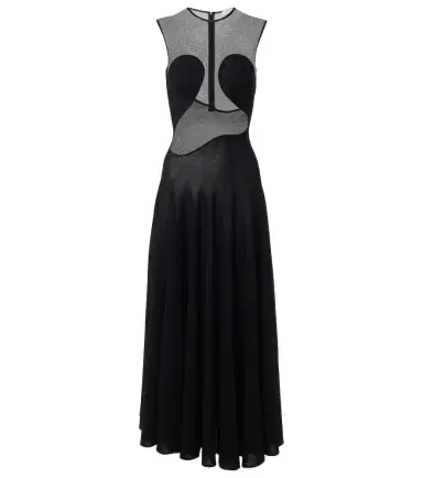 Alaïa Alaïa Paneled maxi dress | Thumbnail 1