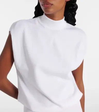 Alaïa Alaïa Column cotton midi dress | Thumbnail 5