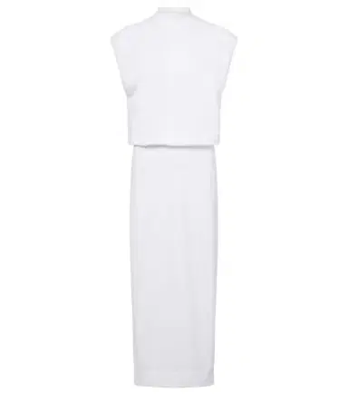 Alaïa Alaïa Column cotton midi dress | Thumbnail 1