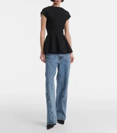 Alaïa Alaïa Peplum top | Thumbnail 5