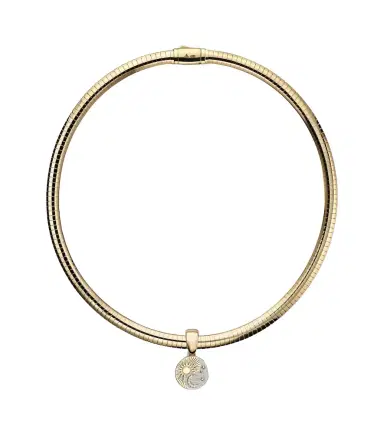 Foundrae Balance - Foundational Keys 18kt gold and white gold necklace with diamonds | Thumbnail 1 Foundrae Balance - Foundational Keys 18kt gold and white gold necklace with diamonds | Thumbnail 1