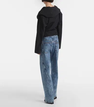 Alaïa Alaïa Hooded wrap jacket | Thumbnail 2 Alaïa Alaïa Hooded wrap jacket | Thumbnail 2