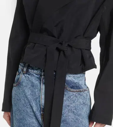 Alaïa Alaïa Hooded wrap jacket | Thumbnail 3 Alaïa Alaïa Hooded wrap jacket | Thumbnail 3