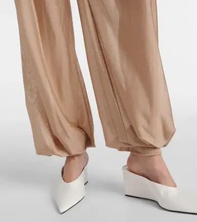 Alaïa Alaïa Knitted wide-leg pants | Thumbnail 5