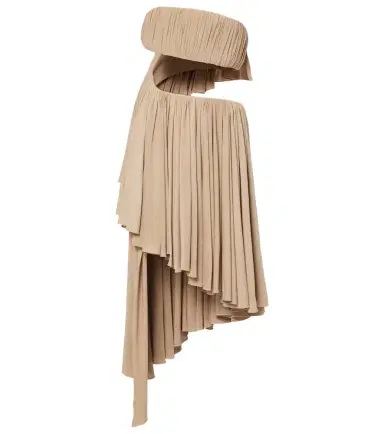 Alaïa Alaïa Asymmetric jersey bustier dress | Thumbnail 1
