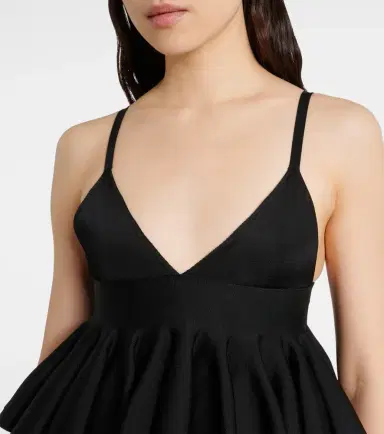 Alaïa Alaïa Godet bra top | Thumbnail 3