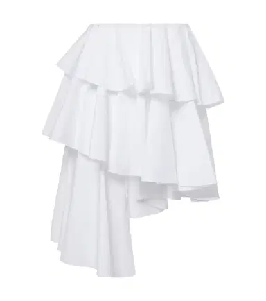 Alaïa Alaïa Spiral ruffled miniskirt | Thumbnail 1