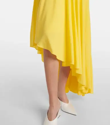 Alaïa Alaïa Asymmetric jersey slip dress | Thumbnail 3