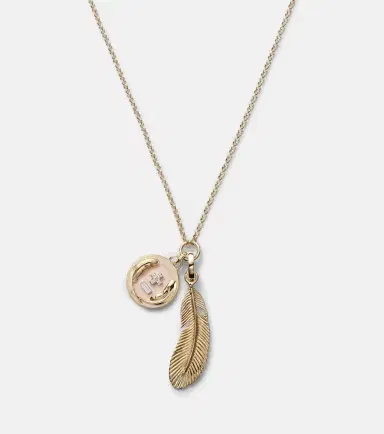 FoundRae Vivacity 18kt gold pendant necklace with diamonds | Thumbnail 3 FoundRae Vivacity 18kt gold pendant necklace with diamonds | Thumbnail 3