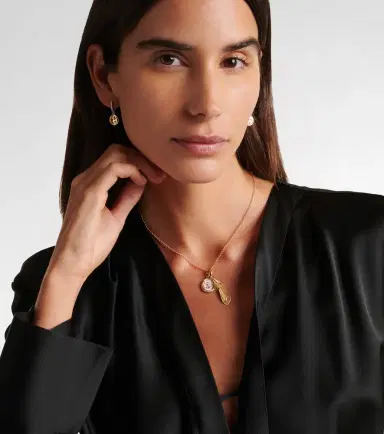 FoundRae Vivacity 18kt gold pendant necklace with diamonds | Thumbnail 5 FoundRae Vivacity 18kt gold pendant necklace with diamonds | Thumbnail 5