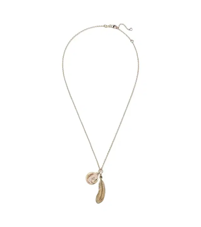 FoundRae Vivacity 18kt gold pendant necklace with diamonds