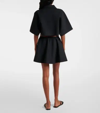 Alaïa Alaïa Cropped polo shirt | Thumbnail 2