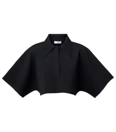 Alaïa Alaïa Cropped polo shirt | Thumbnail 1