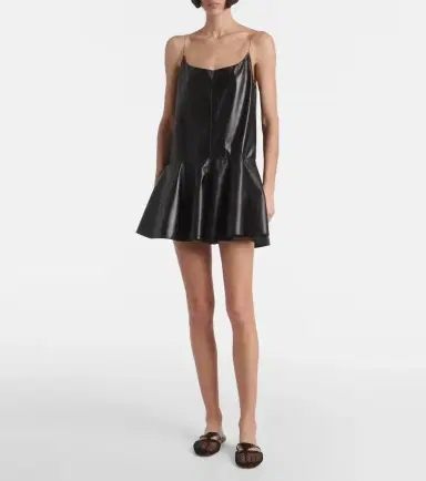 Alaïa Alaïa Slip leather romper | Thumbnail 2