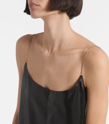 Alaïa Alaïa Slip leather romper | Thumbnail 4