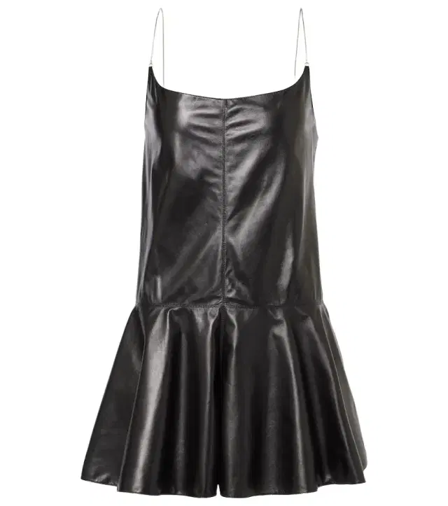 Alaïa Slip leather romper