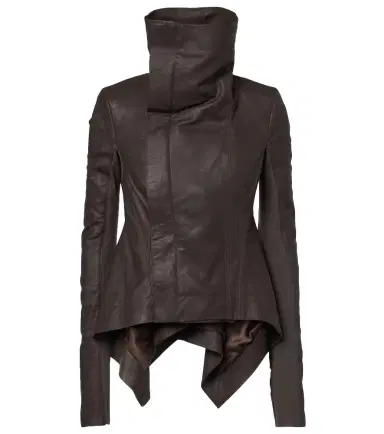 Rick Owens Naska leather biker jacket | Thumbnail 1 Rick Owens Naska leather biker jacket | Thumbnail 1