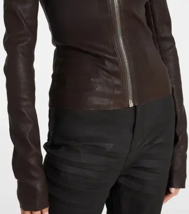 Rick Owens Gary leather jacket | Thumbnail 2