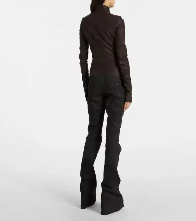 Rick Owens Gary leather jacket | Thumbnail 3