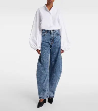 Alaïa Alaïa Cotton poplin shirt | Thumbnail 2