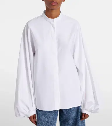 Alaïa Alaïa Cotton poplin shirt | Thumbnail 6
