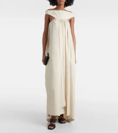 Rick Owens Chalice cutout cotton poplin maxi dress | Thumbnail 4
