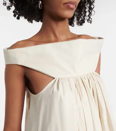 Rick Owens Chalice cutout cotton poplin maxi dress | Thumbnail 7