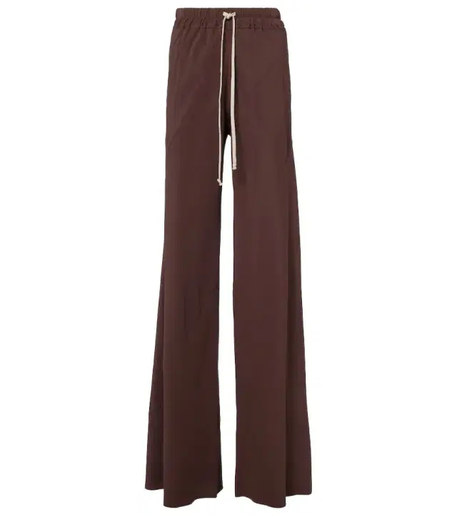 Rick Owens Dietrich Drawstring crêpe cady straight pants