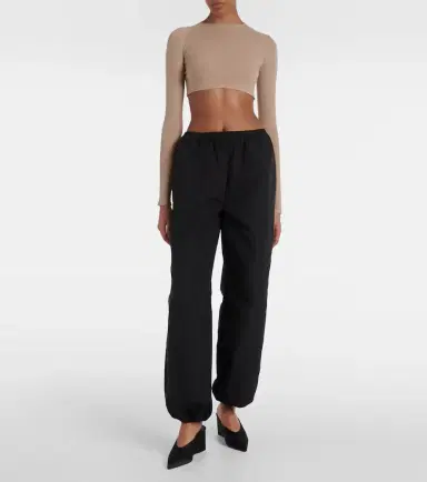 Alaïa Alaïa Balloon straight pants | Thumbnail 3 Alaïa Alaïa Balloon straight pants | Thumbnail 3