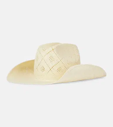 Ruslan Baginskiy Logo straw boater hat | Thumbnail 5 Ruslan Baginskiy Logo straw boater hat | Thumbnail 5