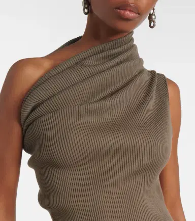 Rick Owens One-shoulder maxi dress | Thumbnail 2