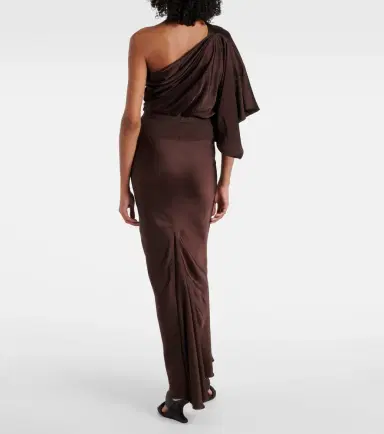 Rick Owens Satin maxi skirt | Thumbnail 2