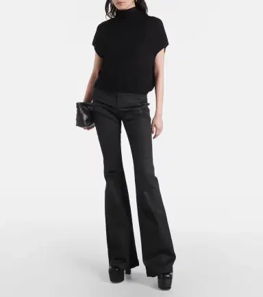 Rick Owens Wool turtleneck top | Thumbnail 2