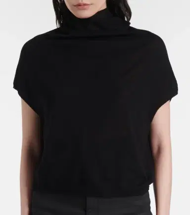 Rick Owens Wool turtleneck top | Thumbnail 4