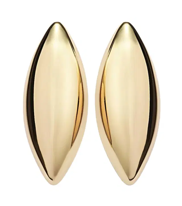Jennifer Fisher Puffy Dagger gold-plated earrings