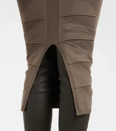 Rick Owens Jersey pencil skirt | Thumbnail 2