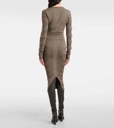 Rick Owens Jersey pencil skirt | Thumbnail 3