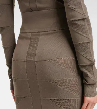 Rick Owens Jersey pencil skirt | Thumbnail 5