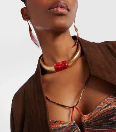 Isabel Marant Noly embellished choker | Thumbnail 4