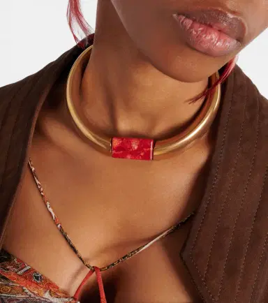 Isabel Marant Noly embellished choker | Thumbnail 5