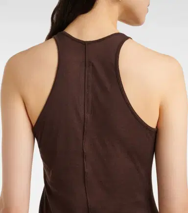 Rick Owens Ribbed-knit cotton tank top | Thumbnail 4