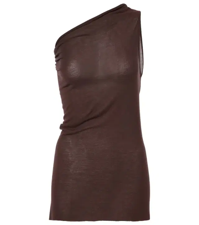 Rick Owens Athena one-shoulder top