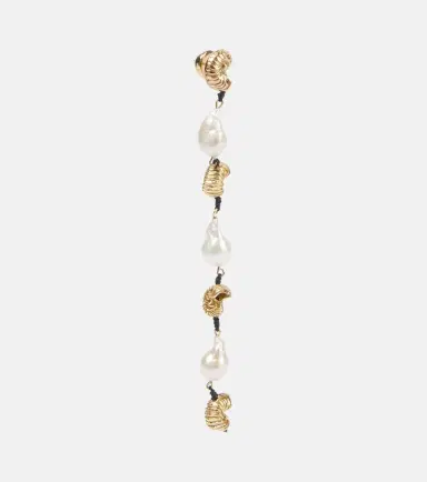 ALÉMAIS Alémais Reverie drop earrings with pearls | Thumbnail 4