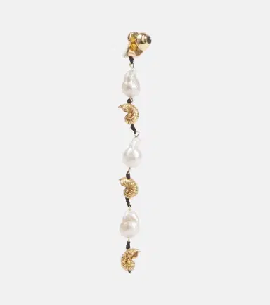 ALÉMAIS Alémais Reverie drop earrings with pearls | Thumbnail 5