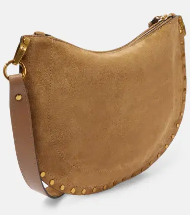 Isabel Marant Oskan Soft Zipped suede shoulder bag | Thumbnail 3